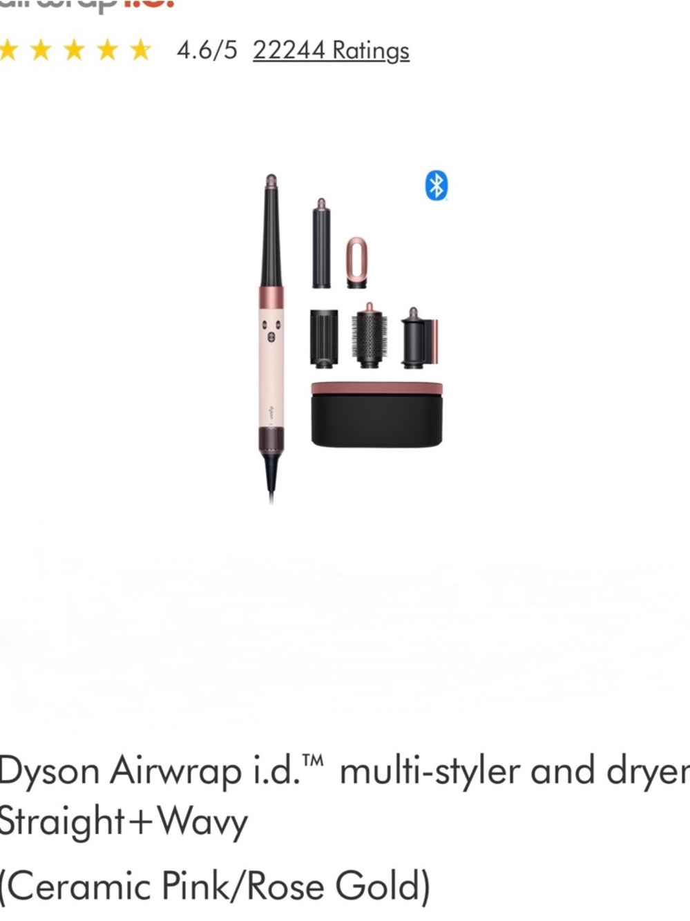 Dyson Airwrap complete long